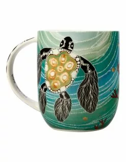 Maxwell & Williams Melanie Hava Jugaig-Bana Wabu Turtles 440ml Mug Gift Boxed Green 5 Maxwell & Williams Melanie Hava Jugaig-Bana Wabu Turtles 440ml Mug Gift Boxed Green -Dining Shop 789633820 3 720x928