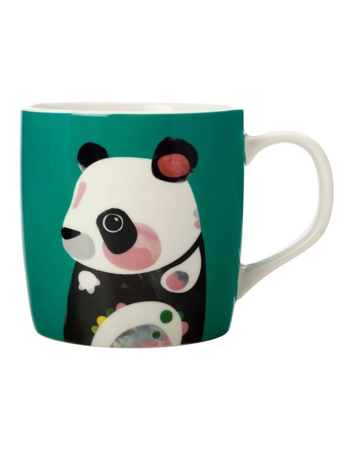 Maxwell & Williams Pete Cromer Wildlife 375ml Panda Mug Gift Boxed Dark Green 1 Maxwell & Williams Pete Cromer Wildlife 375ml Panda Mug Gift Boxed Dark Green