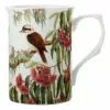 Maxwell & Williams Botanic Gardens Victoria Garden Friends 300ml Kookaburra Mug Gift Boxed White