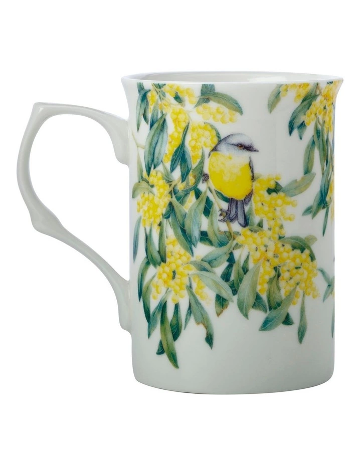 Maxwell & Williams Botanic Gardens Victoria Garden Friends 300ml Robin Mug Gift Boxed White 2 Maxwell & Williams Botanic Gardens Victoria Garden Friends 300ml Robin Mug Gift Boxed White - Image 2