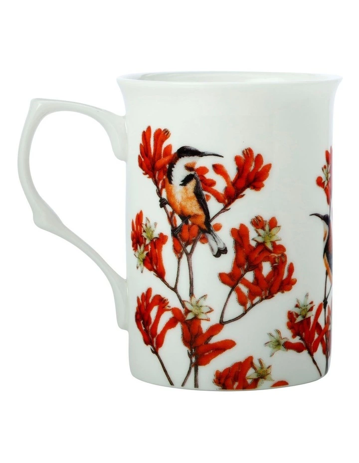 Maxwell & Williams Botanic Gardens Victoria Garden Friends 300ml Spinebill Mug Gift Boxed White 2 Maxwell & Williams Botanic Gardens Victoria Garden Friends 300ml Spinebill Mug Gift Boxed White - Image 2