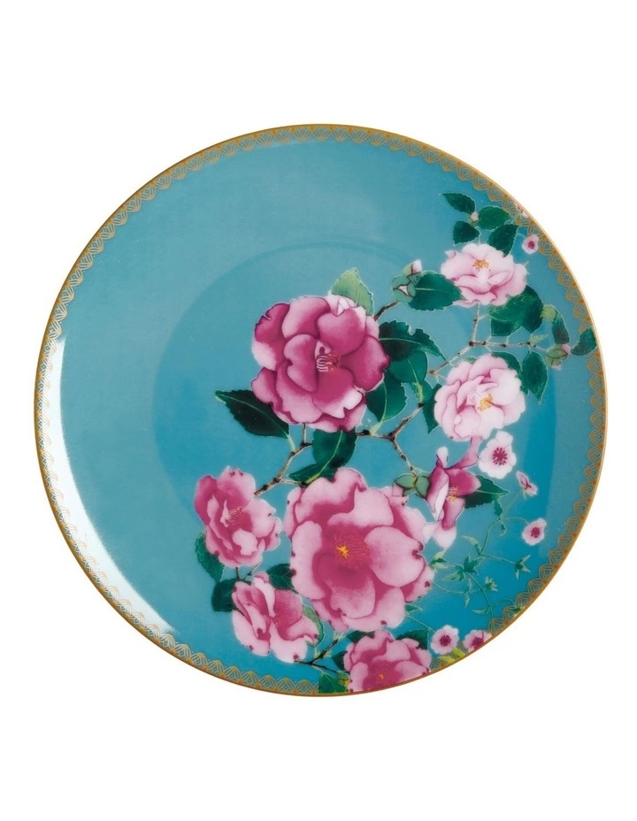 Maxwell & Williams Teas & C's Silk Road 19.5cm Coupe Plate Gift Boxed Aqua 1 Maxwell & Williams Teas & C's Silk Road 19.5cm Coupe Plate Gift Boxed Aqua
