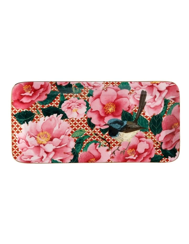 Maxwell & Williams Teas & C's Silk Road 25x12cm Rectangle Platter Gift Boxed Red 1 Maxwell & Williams Teas & C's Silk Road 25x12cm Rectangle Platter Gift Boxed Red