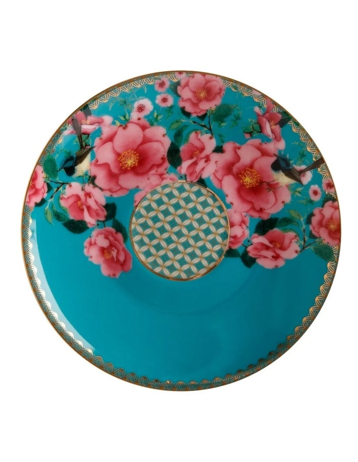 Maxwell & Williams Teas & C's Silk Road 380ml Teapot Tea for One with Infuser Aqua 4 Maxwell & Williams Teas & C's Silk Road 380ml Teapot Tea for One with Infuser Aqua - Image 4