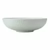 Maxwell & Williams White Basics Diamonds 25cm Round Serving Bowl White