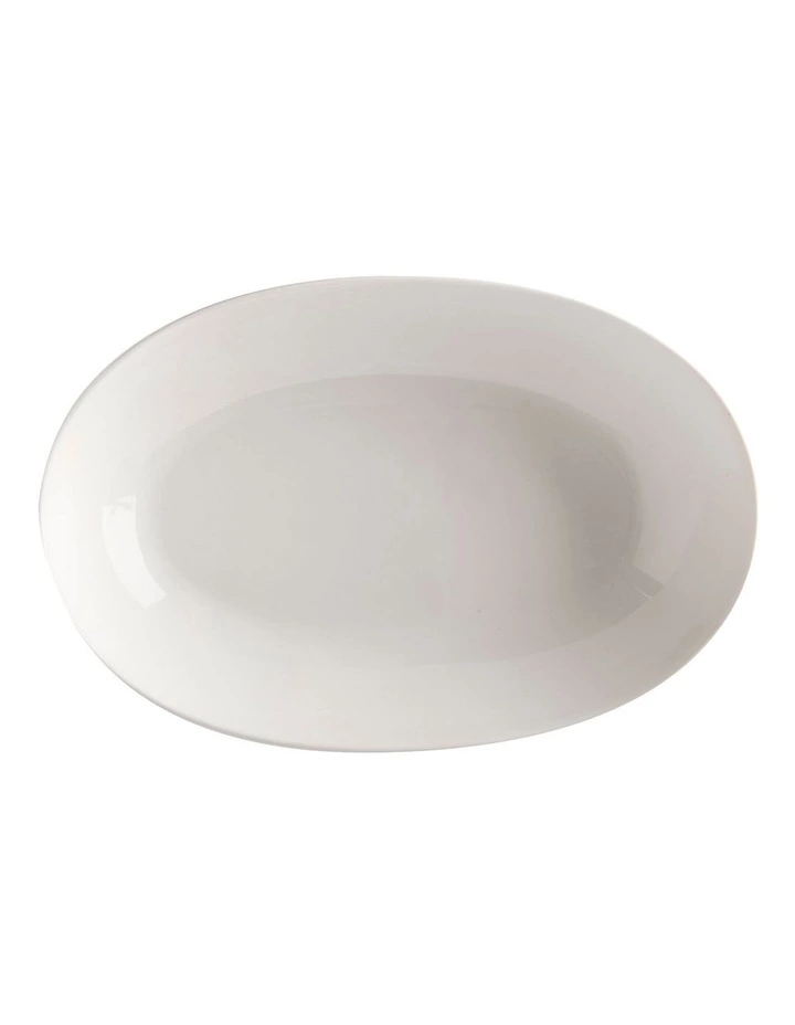 Maxwell & Williams White Basics 30x20cm Oval Bowl 1 Maxwell & Williams White Basics 30x20cm Oval Bowl