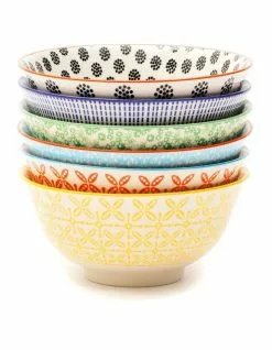 Cooper & Co Set of 6 Ceramic Viola 15cm Bowls Large 7 Cooper & Co Set of 6 Ceramic Viola 15cm Bowls Large -Dining Shop 794872990 4 720x928