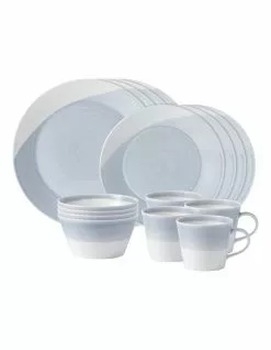 Royal Doulton 1815 16pc Set Blue