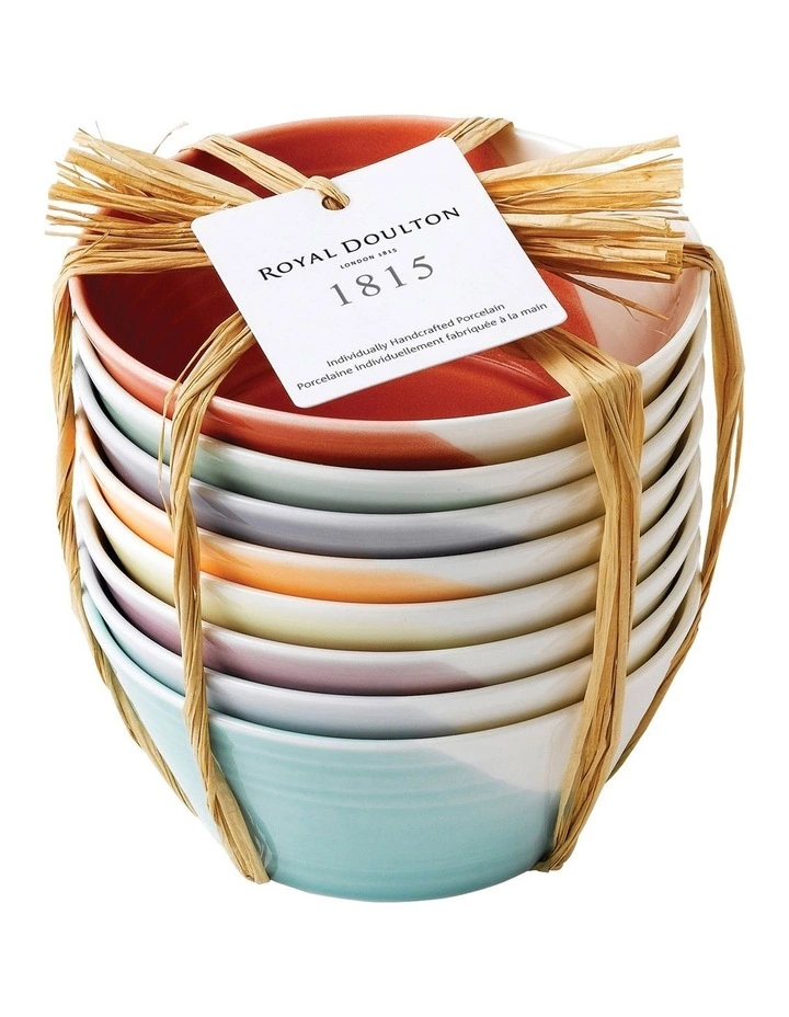 Royal Doulton 1815 11.5cm Set of 8 Mixed Bowls 2 Royal Doulton 1815 11.5cm Set of 8 Mixed Bowls - Image 2