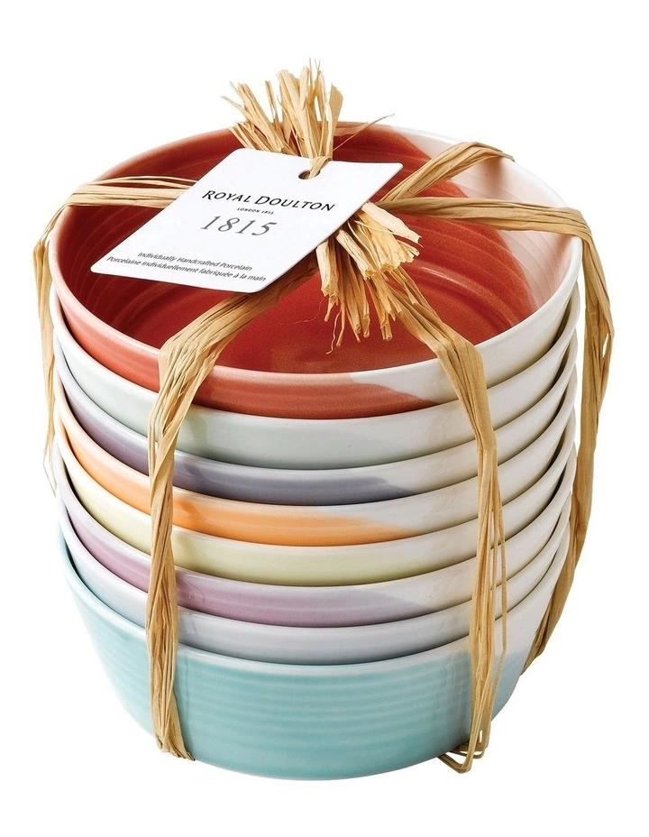 Royal Doulton 1815 8pc 12cm Mixed Dishes Set 2 Royal Doulton 1815 8pc 12cm Mixed Dishes Set - Image 2