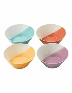 Royal Doulton 1815 Bright Set of 4 Noodle Bowls