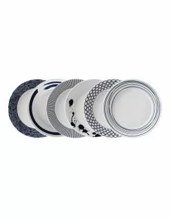 Royal Doulton Pacific Mixed 23cm Set of 6 Pasta Bowls