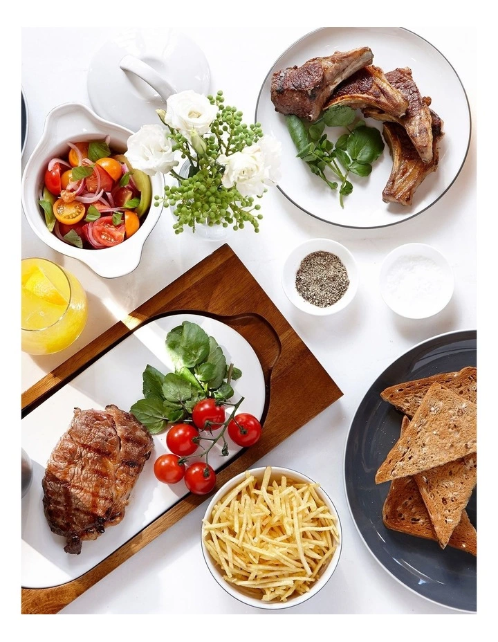 Royal Doulton Gordon Ramsay Bread Street 21cm Plate White 2 Royal Doulton Gordon Ramsay Bread Street 21cm Plate White - Image 2