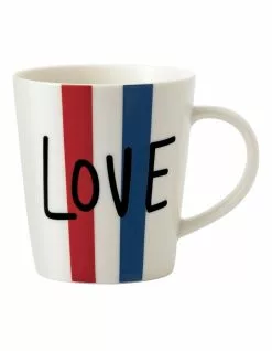 Royal Doulton Ellen DeGeneres Love 450ml Mug White/Multi