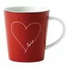 Royal Doulton Ellen DeGeneres Red Heart 450ml Mug Red
