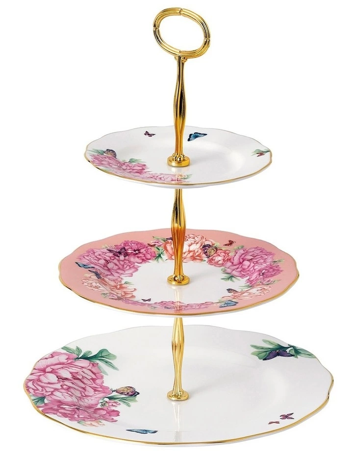 Royal Albert Miranda Kerr Friendship 3 Tiered Cake Stand 1 Royal Albert Miranda Kerr Friendship 3 Tiered Cake Stand
