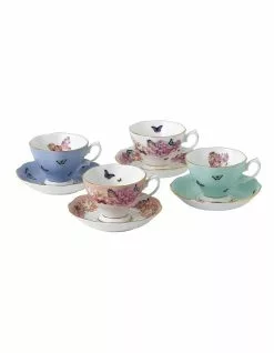Royal Albert Miranda Kerr Friendship Teacup & Saucer Set of 4