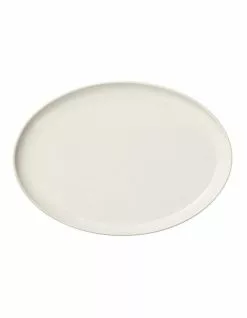 IITTALA Essence 25cm Oval Plate White