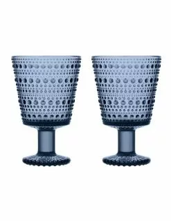 IITTALA Kastehelmi Universal Glass Set of 2 Rain