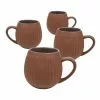 Robert Gordon Hug Me Mugs Dark Clay 4 Pack