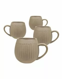 Robert Gordon Hug Me Mugs Light Clay 4 Pack