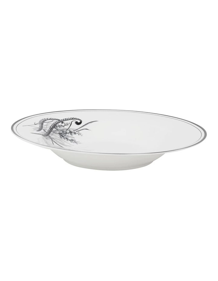 Robert Gordon Matilda 22cm Bone China Bowl White/Black 2 Robert Gordon Matilda 22cm Bone China Bowl White/Black - Image 2