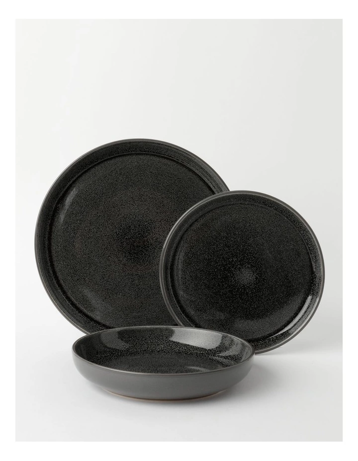 Australian House & Garden Esperance 12pc Dinner Set Charcoal 6 Australian House & Garden Esperance 12pc Dinner Set Charcoal - Image 6