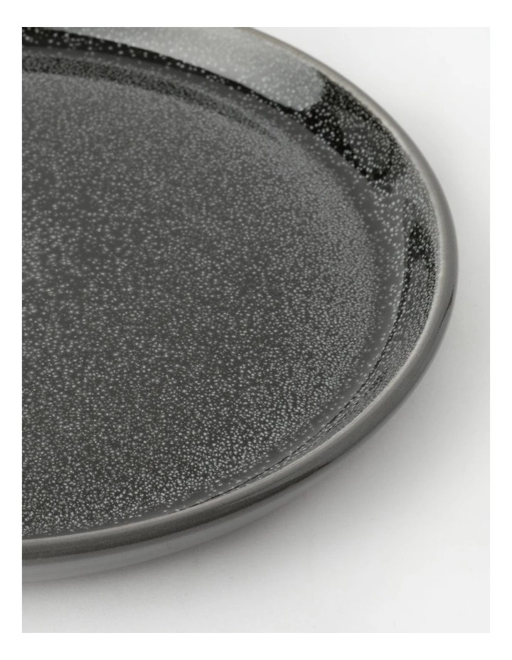 Australian House & Garden Esperance 20.5cm Side Plate Charcoal 2 Australian House & Garden Esperance 20.5cm Side Plate Charcoal - Image 2