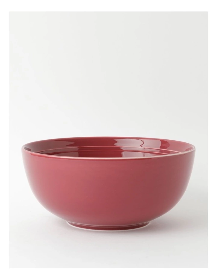Heritage Avenue Deep Serving Bowl Crimson 1 Heritage Avenue Deep Serving Bowl Crimson