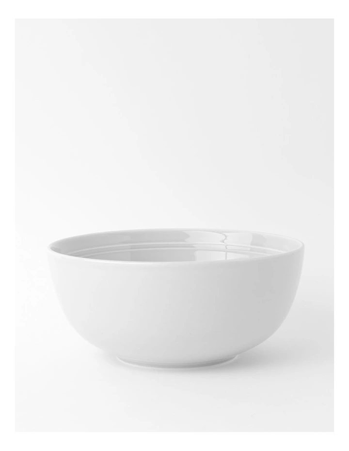 Heritage Avenue Deep Serving Bowl White 4 Heritage Avenue Deep Serving Bowl White - Image 4