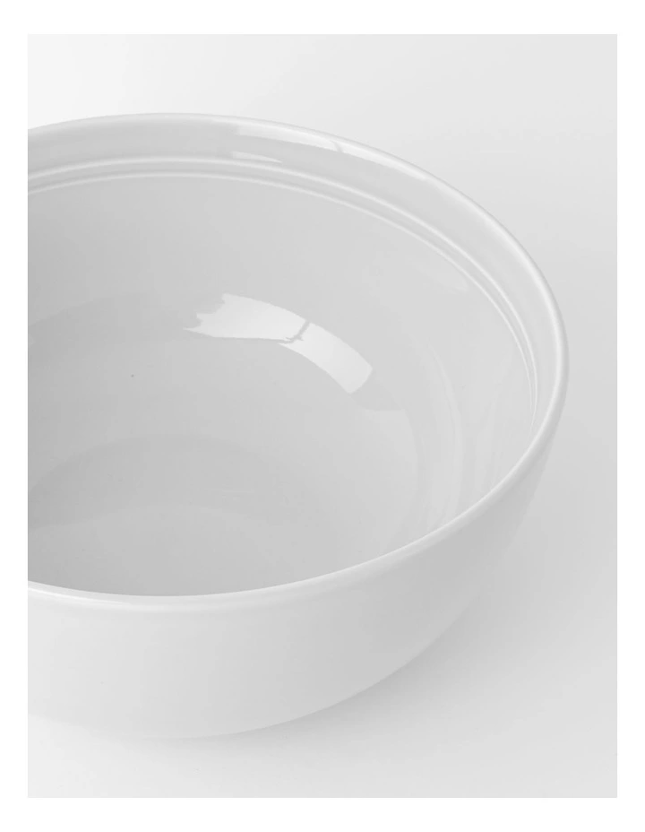 Heritage Avenue Deep Serving Bowl White 2 Heritage Avenue Deep Serving Bowl White - Image 2