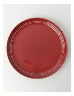 Heritage Avenue Dinner Plate Crimson