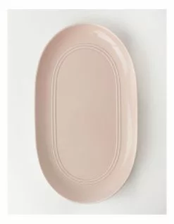 Heritage Avenue Oval Platter Pink -Dining Shop 799332130 1 720x928
