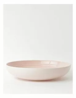 Heritage Avenue Shallow Serving Bowl Pink -Dining Shop 799332670 1 720x928