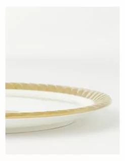 Heritage Gold Rope Side Plate White -Dining Shop 799335730 3 720x928