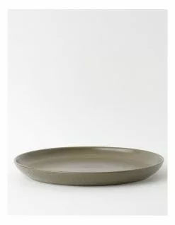 Vue Desert Bloom Round Platter Orange