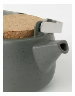 Vue Desert Bloom Tea Pot Dark Green -Dining Shop 799342030 3 720x928