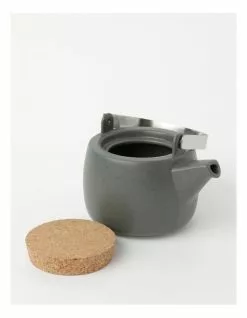 Vue Desert Bloom Tea Pot Dark Green -Dining Shop 799342030 4 720x928