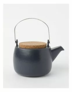 Vue Desert Bloom Tea Pot Midnight Blue