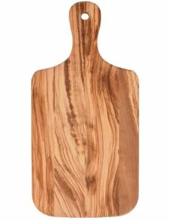 Australian House & Garden 40x20x1.5cm Olive Wood Paddle Board Natural