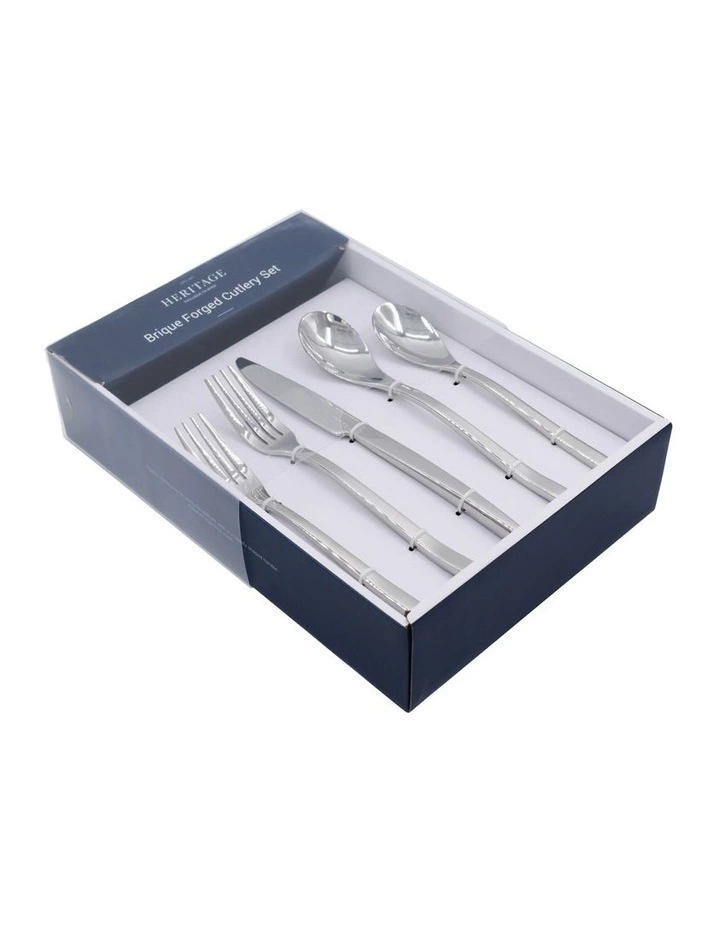 Heritage Brique Forged 20pc Cutlery Set 1 Heritage Brique Forged 20pc Cutlery Set