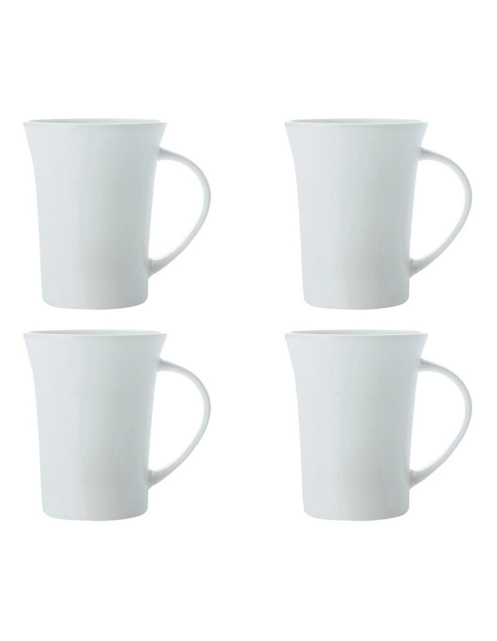 Maxwell & Williams Cashmere Flared Mug 380ML Set of 4 1 Maxwell & Williams Cashmere Flared Mug 380ML Set of 4