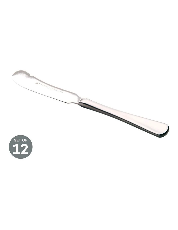 Maxwell & Williams Cosmopolitan Pate Knife Set of 12 1 Maxwell & Williams Cosmopolitan Pate Knife Set of 12
