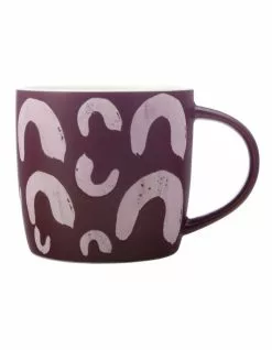 Maxwell & Williams Macaroni Mug 440ML Purple