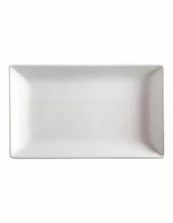 Maxwell & Williams Banquet 43x26cm Rectangular Platter Gift Boxed WHite