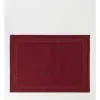 Heritage Elizabeth Hemstitch Placemat in Berry
