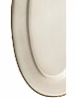 Jamie Oliver Flat Rim Reactive Large Serving Platter - Taupe 5 Jamie Oliver Flat Rim Reactive Large Serving Platter - Taupe -Dining Shop 803116810 3 720x928