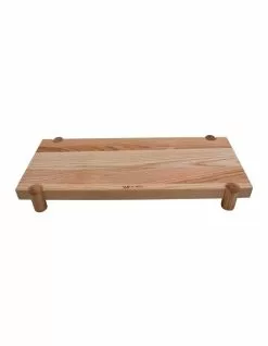 Vue x Lisa Cheung Hernando Pillar Footed Serving Board - Rect - 52x21cm
