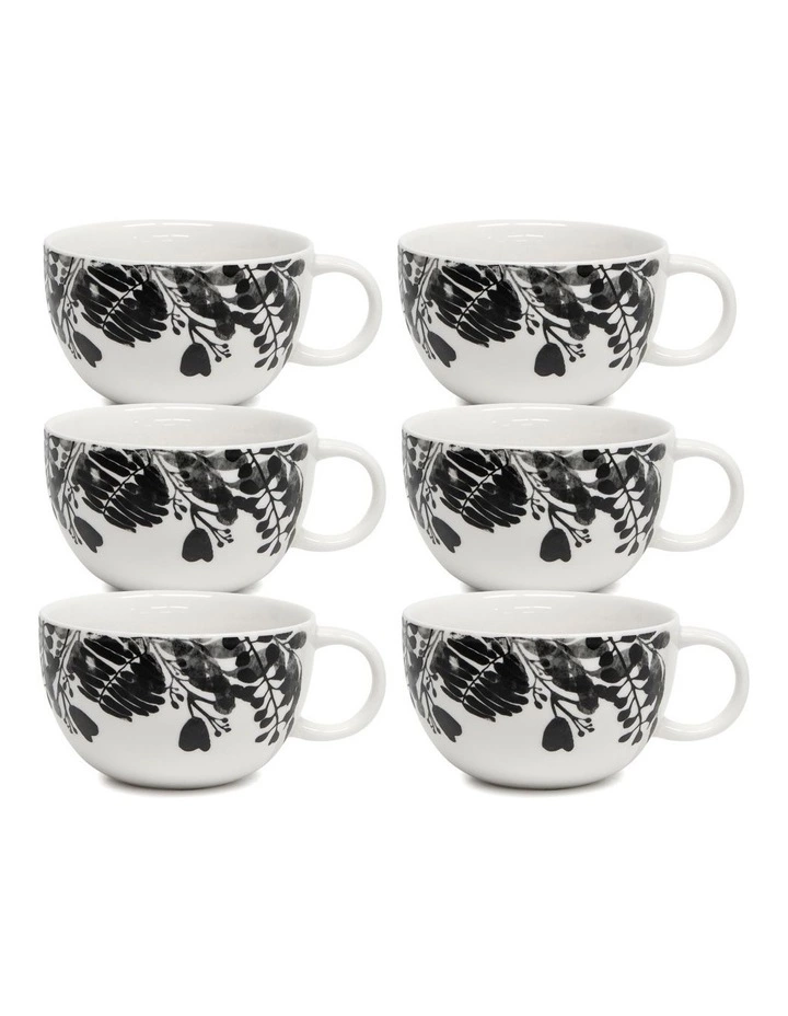 Salt&Pepper NERI Breakfast Cup - 400ml - Set of 6 1 Salt&Pepper NERI Breakfast Cup - 400ml - Set of 6