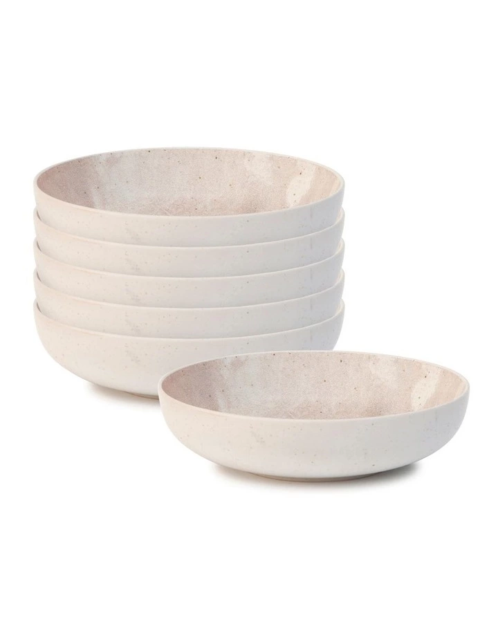 Salt&Pepper NEBI Soup Bowl - 20.5x5cm - Set of 6 1 Salt&Pepper NEBI Soup Bowl - 20.5x5cm - Set of 6